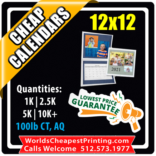 Calendar 12 x 12 Calendars